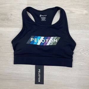 Peloton Sports Bra Womens Small Black Pace High Neck NEW